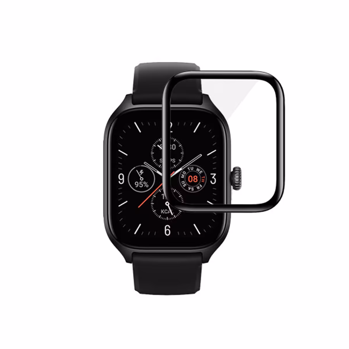محافظ صفحه نمایش کروکودیل مدل C-PWM مناسب برای ساعت هوشمند امیزفیت Amazfit GTS 4