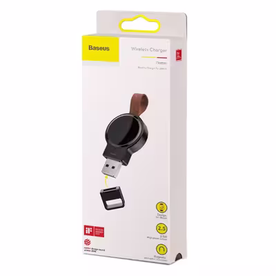 گیرنده شارژر بی سیم باسئوس مدل Dotter Wireless Charger for AP Watch