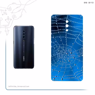 برچسب پوششی ماهوت مدل Spider web مناسب برای گوشی موبایل اپو RENO 10X