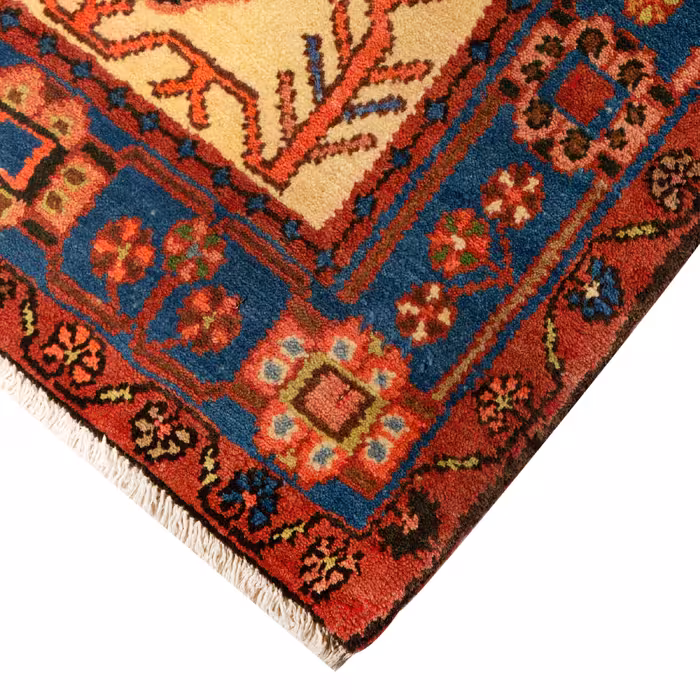 فرش دستبافت یک و نیم متری مدل نهاوند کد 48x2253