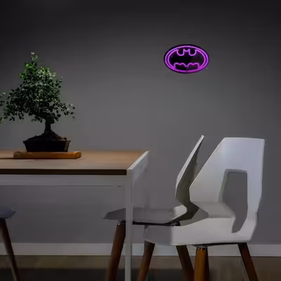 چراغ دیواری نئون دیزاین طرح Batman-BL_PR