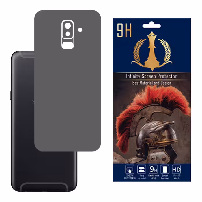برچسب پوششی اینفینیتی مدل PRO MAX مناسب برای گوشی موبایل سامسونگ Galaxy A6 PLUS به همراه محافظ صفحه نمایش