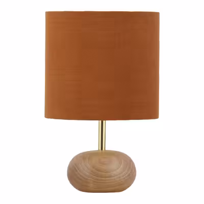 آباژور رومیزی مدل چوبی عدسی کد 53