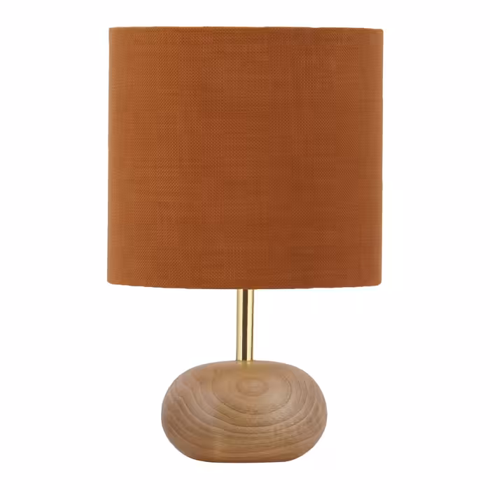 آباژور رومیزی مدل چوبی عدسی کد 53