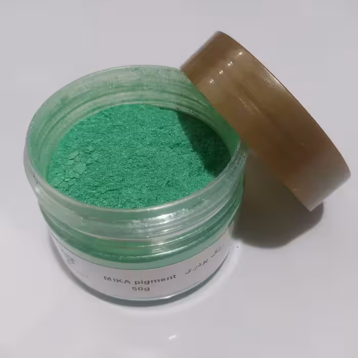 رنگ رزین اپوکسی بیزآرت مدل صدفی میکا حجم 100میلی لیتر