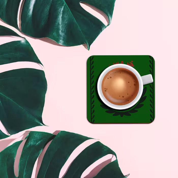 زیر لیوانی لوکسینو مدل آدامس خروس نشان