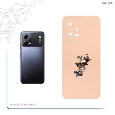 برچسب پوششی ماهوت مدل Collage of surreal Portrait of Women 2 مناسب برای گوشی موبایل شیائومی Poco X5