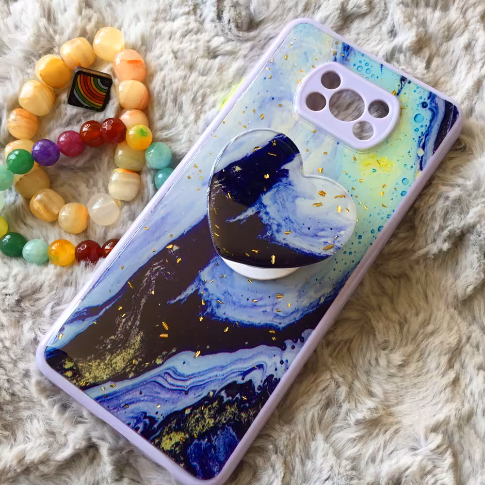 کاور طرح آمیتیس کد A4361 مناسب برای گوشی موبایل شیائومی Poco X3 / X3 NFC / X3 Pro به همراه پایه نگهدارنده