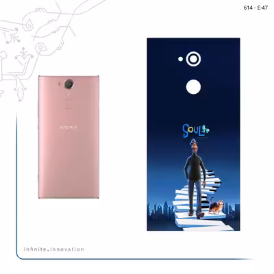 برچسب پوششی ماهوت مدل soul مناسب برای گوشی موبایل سونی Xperia XA2 Ultra