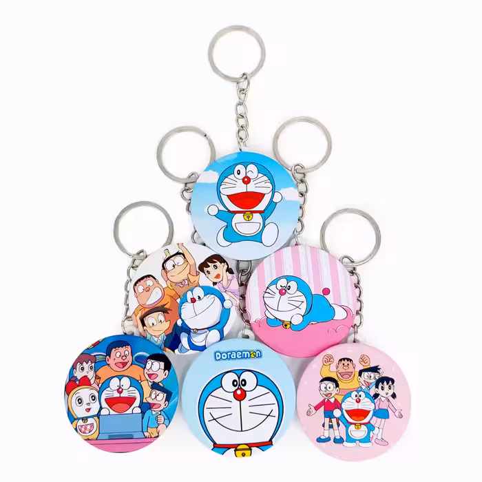 جاکلیدی خندالو مدل انیمه دورایمون کد 332A مجموعه 6 عددی