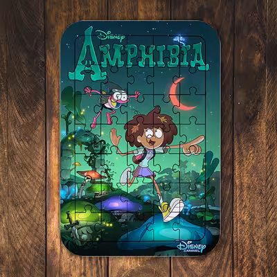 پازل 35 تکه طرح انیمیشن آمفیبیا کد NI2262