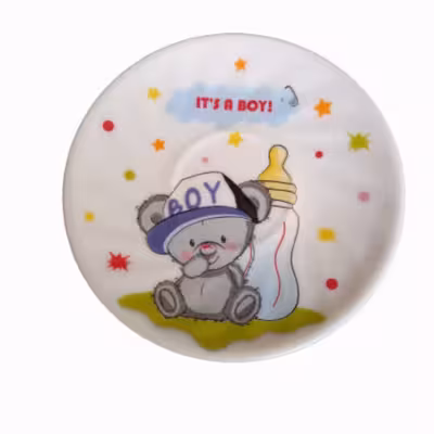 سرویس غذا خوری 5 تکه کودک پارس اوپال مدل پسر کد 773