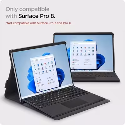 کیف کلاسوری اسپیگن مدل Stand Folio مناسب برای تبلت مایکروسافت Surface Pro 8 / 9