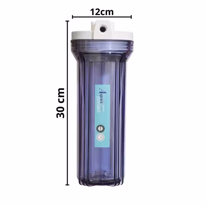 فیلتر دستگاه تصفیه آب آکوا پیورست مدل FL-03 مجموعه 3 عددی به همراه هوزینگ دستگاه تصفیه کننده آب مدل 10INCH مجموعه 3 عددی