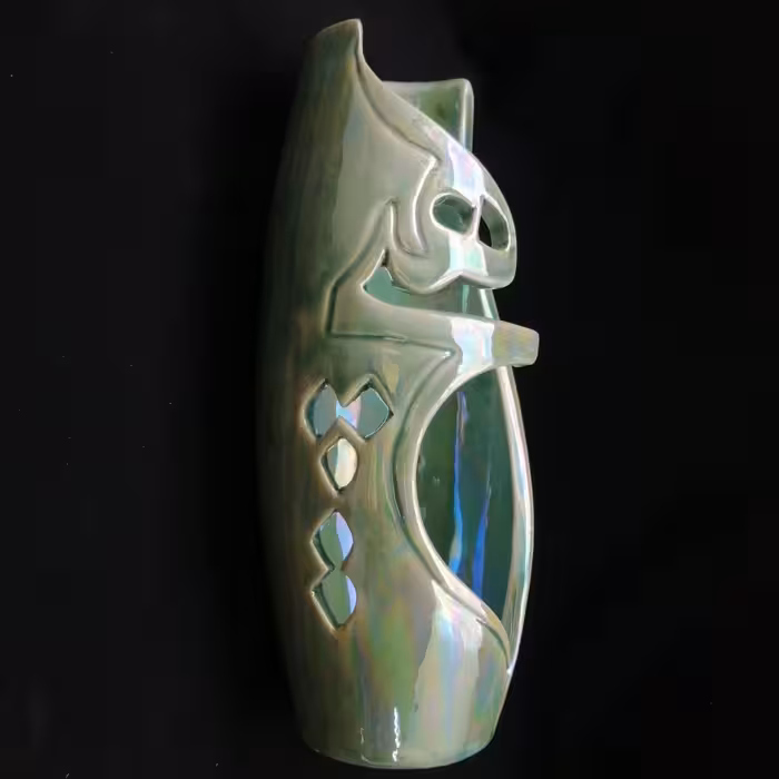 گلدان سرامیکی هیوا طرح هیچ کد 11049372