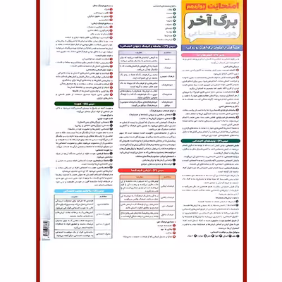 کتاب امتحانت جامعه شناسی دوازدهم اثر سیروس نبی زاده نشر مهر و ماه