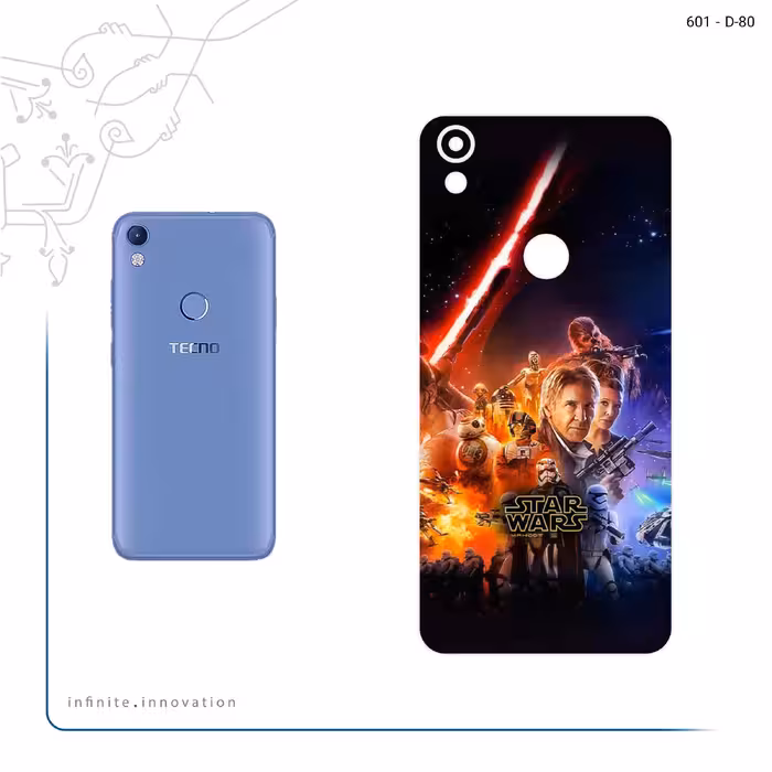 برچسب پوششی ماهوت مدل Star Wars مناسب برای گوشی موبایل تکنو Camon CM