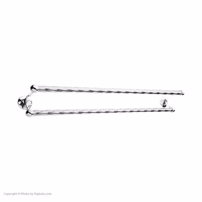 آویز حوله مدل مارپیچ دوقلو کد 1660