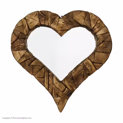 آینه طرح قلب مدل 7788