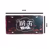 دیوارکوب طرح Wi-Fi Free مدل CRV