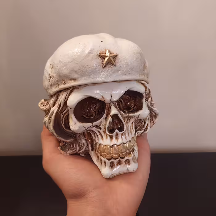 مجسمه مدل جمجمه اسکلت طرح چگوارا