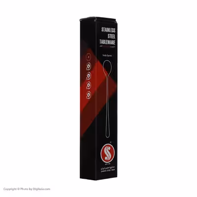 قاشق شربت خوری صنایع استیل ایران مدل مونزا بسته 6 عددی