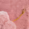 کاور طرح دخترانه مدل خزدار پشمالو مناسب برای گوشی موبایل سامسونگ Galaxy J4 Core  به همراه آویز