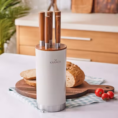 سرویس چاقو آشپزخانه 6 پارچه کاراجا مدل Foolproof