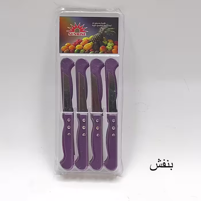 کارد میوه خوری سان رایز کد 152038 بسته 12 عددی