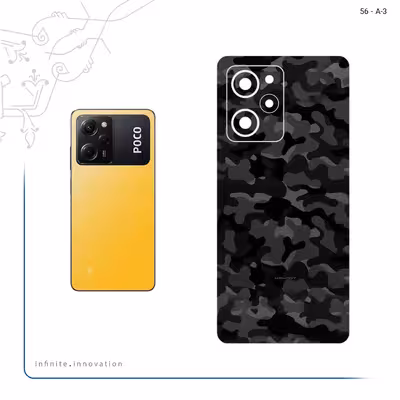 برچسب پوششی ماهوت مدل Night_Army مناسب برای گوشی موبایل شیائومی Poco X5 Pro