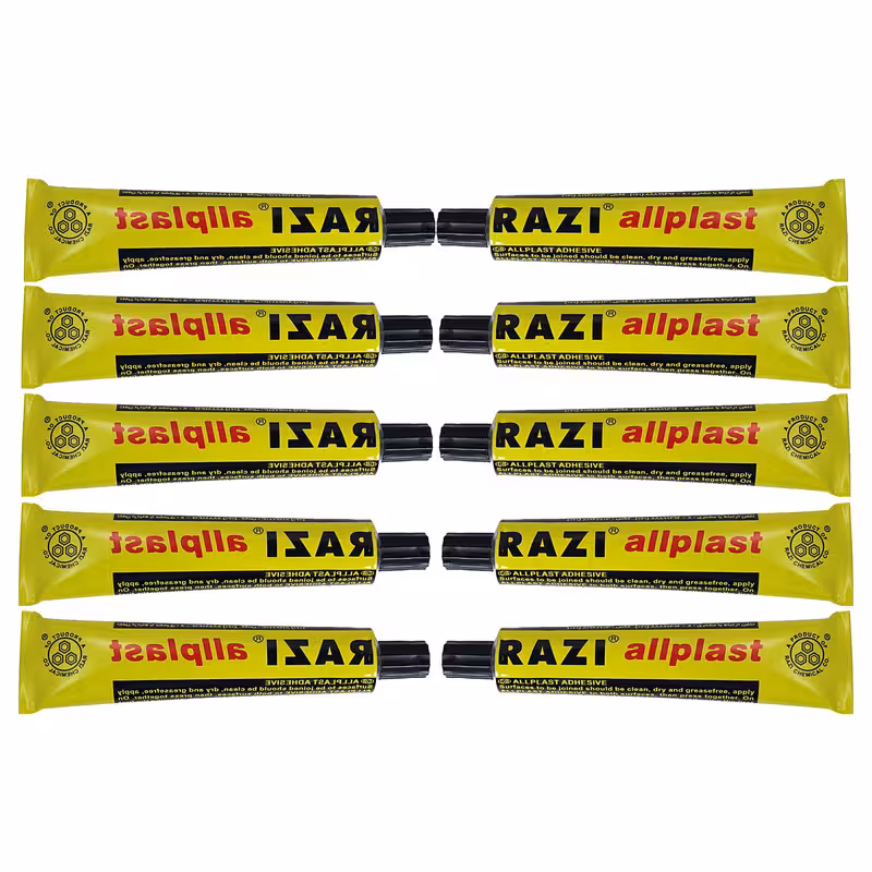چسب مایع رازی مدل Allplast بسته 10 عددی | چاوه
