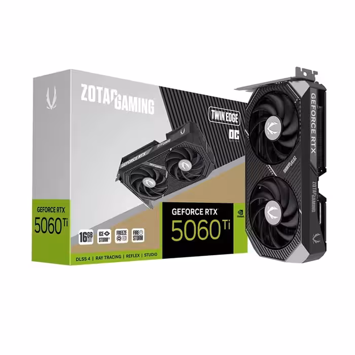 کارت گرافیک زوتک GAMING GeForce RTX 5060 TI Twin Edge OC 16GB