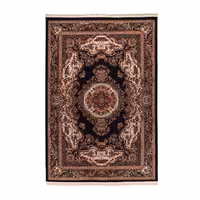 گبه ماشینی دنیای فرش کد 545S زمینه سرمه ای