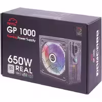 پاور گیمینگ کامپیوتر تسکو مدل GP 1000 توان 650 وات