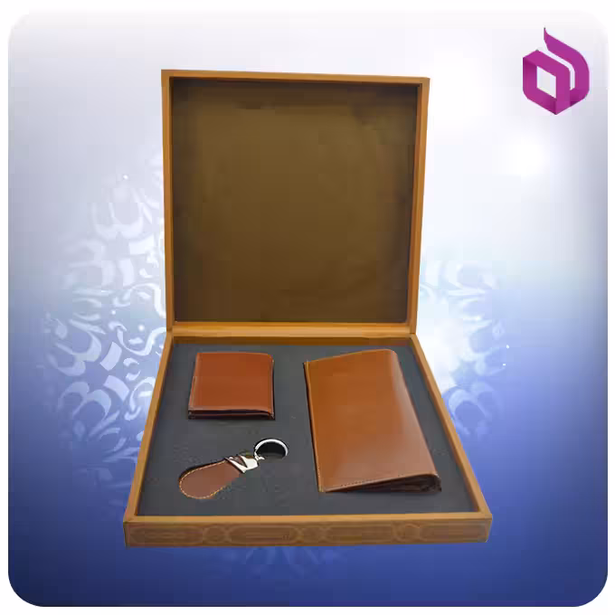 ست كيف جاكارتی جاسوييچی چرم طبيعی