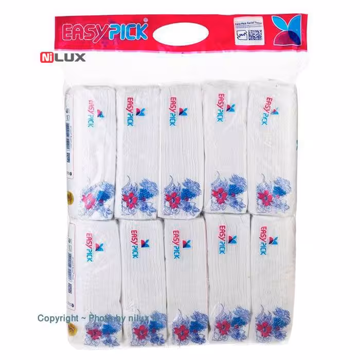 پکیج دستمال کاغذی 100 برگ دولایه ایزی پیک