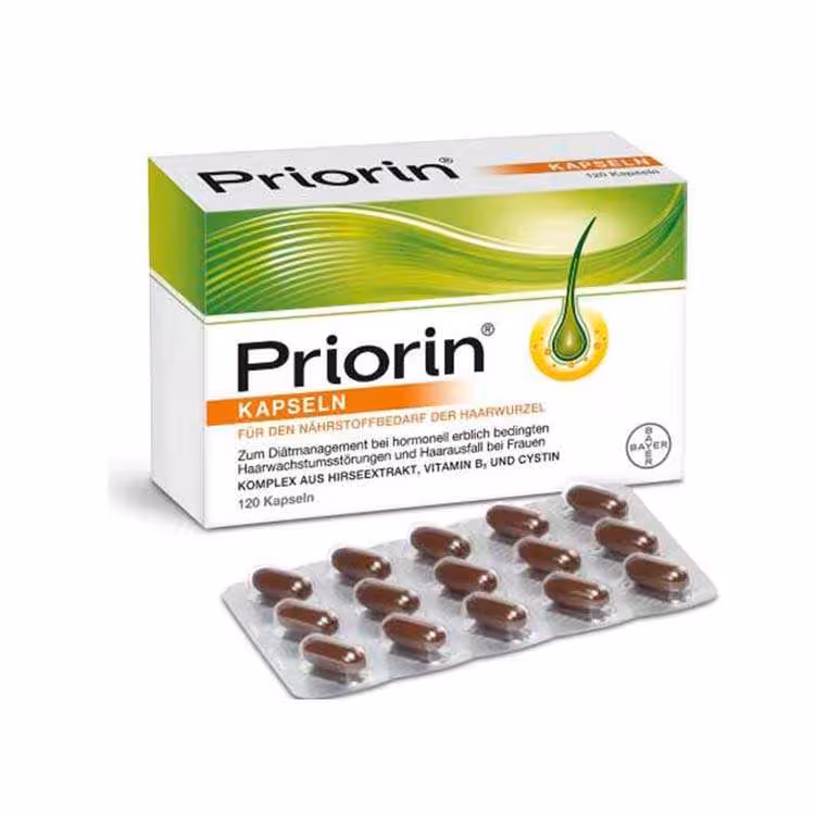 قرص مو پریورین آلمانی اصل ضد ریزش