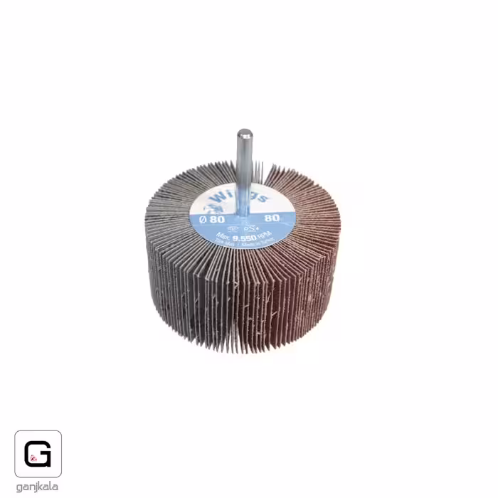 سنباده چتری سر دریلی 40*80 عقاب دانه بندی 60