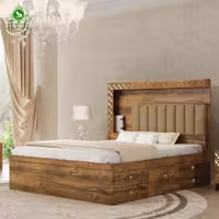 تخت خواب دو نفره ریلی مدل پارما
