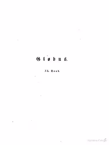 خرید و دانلود نسخه کامل کتاب Globus. Illustrirte Zeitschrift für Länder- und Völkerkunde