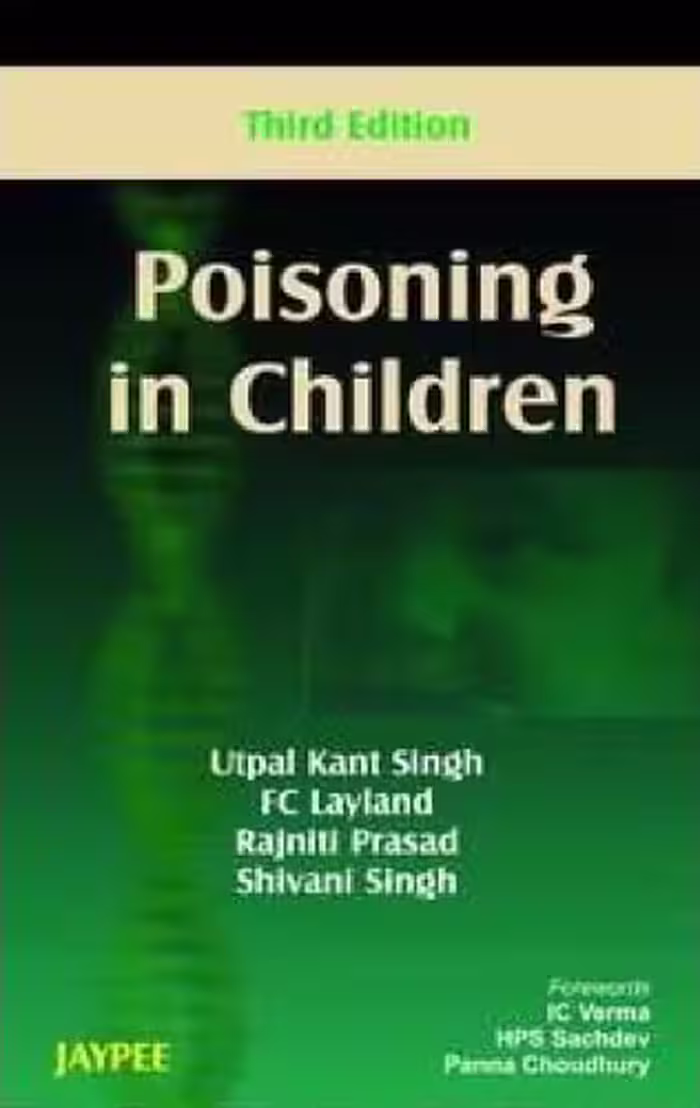 خرید و دانلود نسخه کامل کتاب Poisoning in Children