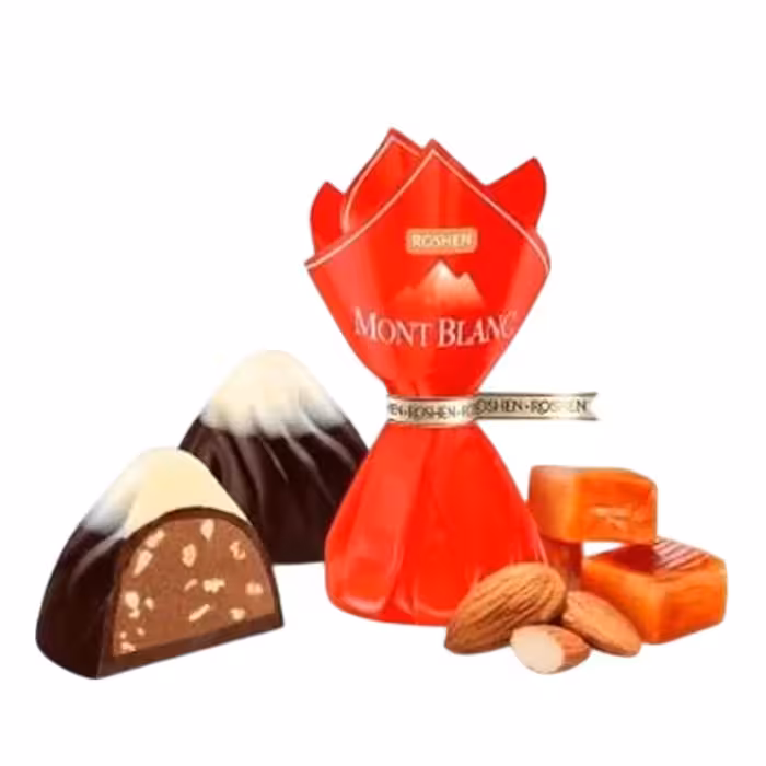 شکلات پذیرایی روشن با مغز بادام درختی تاجدار – 1000 گرم