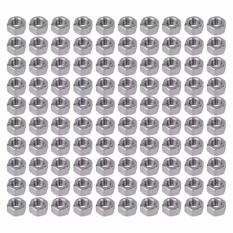 مهره کد M4  و M3 بسته 100 عددی