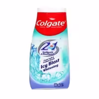 خمیر دندان و دهانشویه 2 در 1 کلگیت Colgate سفید کننده و خنک کننده حجم 100 میل