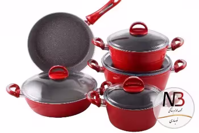 سرویس 9 پارچه چدن گرانیت زوپینی