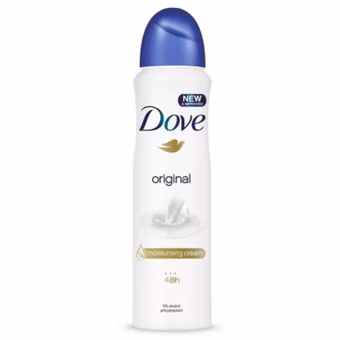 اسپری ضد تعریق داو مدل Original سری ساخت انگلیس حجم 250 میلی لیتر