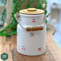 بانکه روغن سرامیکی آلبالو کنفی