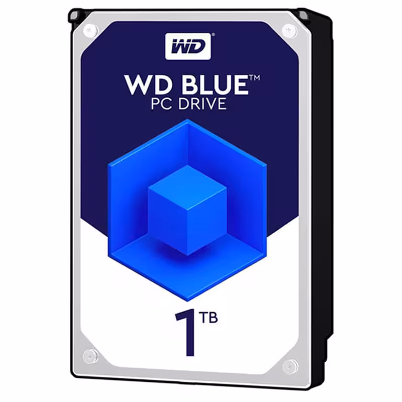 هارد دیسک اینترنال وسترن دیجیتال 1TB آبی