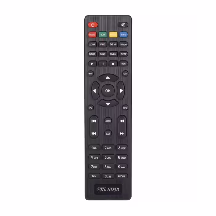 ریموت کنترل مدل 7070 مناسب برای گیرنده استرانگ HD