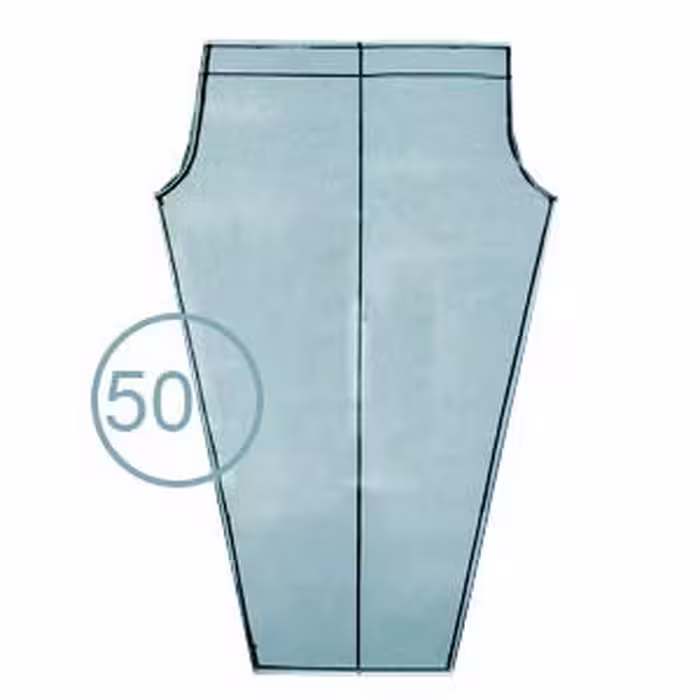 الگوی شلوار کشی تک سایز 50